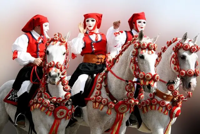 קרנבל Sa Sartiglia באוריסטאנו בסרדיניה
