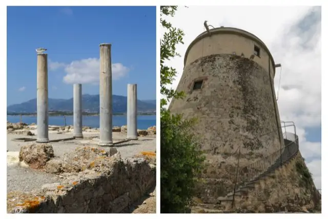 הפארק הארכיאולוגי נורה (Parco archeologico di Nora)