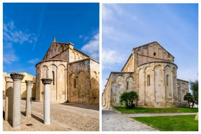בזיליקה די סן גאבינו (Basilica di San Gavino) בפורטו טורס בסרדיניה