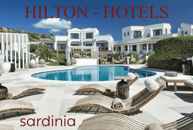 מלון הילטון סרדיניה - סקירת מלונות רשת הילטון בסרדיניה